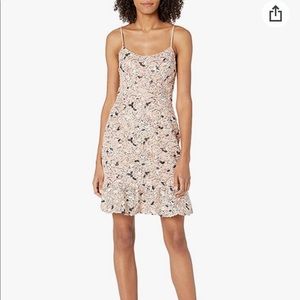 Dress The Population Jill Sequin Dress Blush NWT L
